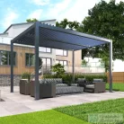 Mirpol LUXE pergola 4x4m antracit LED világítással 5905610251185