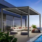 Mirpol LUXE pergola 4x4m antracit LED világítással 5905610251185