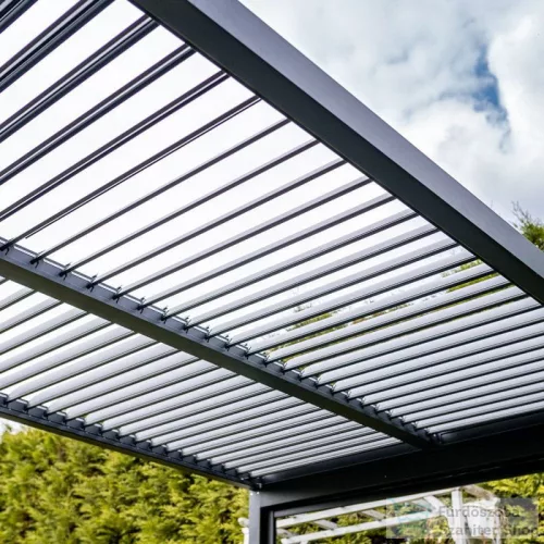 Mirpol LUXE pergola 4x4m antracit LED világítással 5905610251185