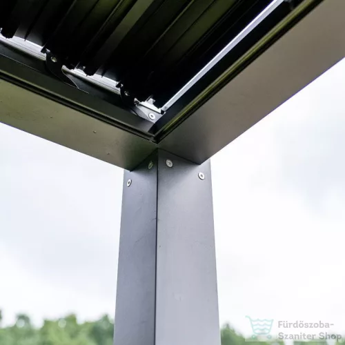 Mirpol LUXE pergola 4x4m antracit LED világítással 5905610251185