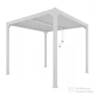 Mirpol LUXE pergola 4x4m fehér LED világítással 5905610251192