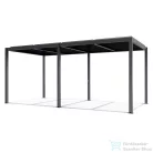 Mirpol LUXE pergola 5,8x3m antracit LED világítással 5905610251277