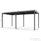 Mirpol LUXE pergola 5,8x3m antracit LED világítással 5905610251277