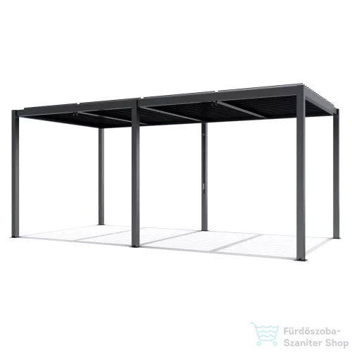 Mirpol LUXE pergola 5,8x4m antracit LED világítással 5905610251314