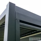 Mirpol LUXE pergola 5,8x4m antracit LED világítással 5905610251314