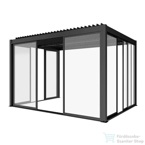 Mirpol LUXE S8 tolóajtók 270x218cm 3 m-ig antracit