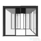 Mirpol LUXE S8 tolóajtók 270x218cm 3 m-ig antracit