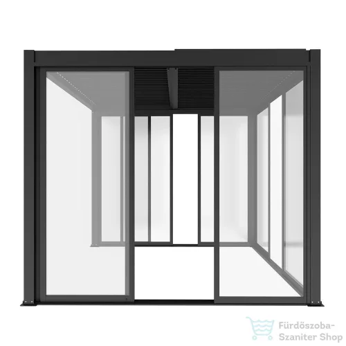 Mirpol LUXE S8 tolóajtók 270x218cm 3 m-ig antracit