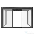 Mirpol LUXE S8 tolóajtók 270x218cm 3 m-ig antracit