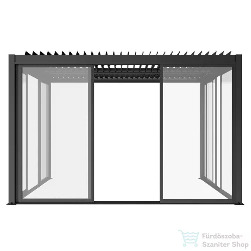 Mirpol LUXE S8 tolóajtók 270x218cm 3 m-ig antracit