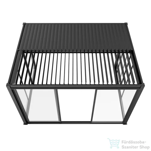 Mirpol LUXE S8 tolóajtók 270x218cm 3 m-ig antracit