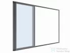Mirpol LUXE S8 tolóajtók 270x218cm 3 m-ig antracit
