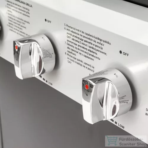 Mirpol Brenner G3N háromégős gázgrill 3 kW 5905610252861