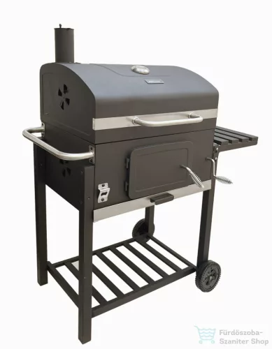 Mirpol MIR4525K faszenes grill kéményes fedéllel 5905610252885