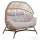 Mirpol HOLAND rattan dupla kosárfotel bézs 5905610255527