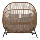 Mirpol HOLAND rattan dupla kosárfotel bézs 5905610255527