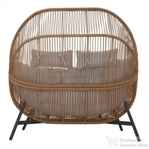 Mirpol HOLAND rattan dupla kosárfotel bézs 5905610255527