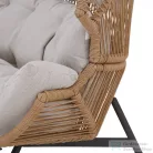 Mirpol HOLAND rattan dupla kosárfotel bézs 5905610255527