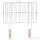 Mirpol Szögletes grillrács fa fogantyúval 57x51 cm 5905610256289