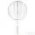Mirpol Kerek grillrács fa fogantyúval 40 cm 5905610256302