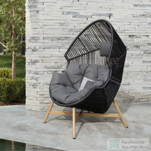 Mirpol Holand rattan kosárfotel 5908227360806