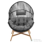 Mirpol Holand rattan kosárfotel 5908227360806
