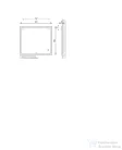 TBoss Floating Mirror Jella 90*80 tükör LED világítással 592101