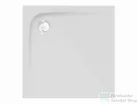 Kolpa San EVELIN TRAY Q 90x90 cm-es, padlóra helyezhető, vagy beépíthető zuhanytálca, szifon nélkül, fehér 593030