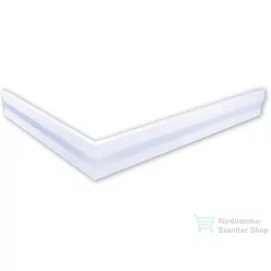   Sapho POLYSAN KARIA, VARESA 110x90 sarok előlap, (H) 11 cm, jobbos 59312R