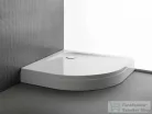 Kolpa San Evein Tray R 80x80 cm-es negyedköríves, előlapos akril zuhanytálca, szifon nélkül, fehér 593310