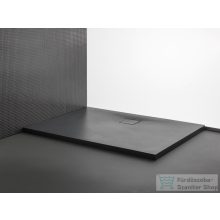   Kolpa San Moonwalk 120x80 öntöttmárvány zuhanytálca antracit színben 597040