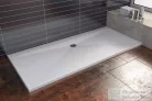 Kolpa San RE-WALK 180x80 cm-es, öntött márvány zuhanytálca, szifon nélkül, matt fehér 597800