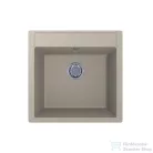 Lunart Aragorn 510 50,9x49,5 cm-es öntött gránit mosogató medence szifon nélkül,Sand 5999123000040