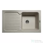 Lunart Dante 86,1x49x,6 cm-es öntött gránit mosogató medence szifon nélkül,Sand 5999123000286