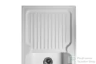 Lunart Dante 86,1x49x,6 cm-es öntött gránit mosogató medence szifon nélkül,Pearl white 5999123000293
