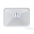 Lunart Aaron 44x31 cm-es beépíthető öntöttmárvány mosdó csaplyuk és túlfolyó nélkül,matt fehér 5999123000484