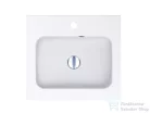 Lunart Gabriel 500 50,1x45,1 cm-es beépíthető öntöttmárvány mosdó,matt fehér 5999123002006