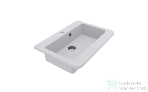 Lunart Anna 59,3x41,7 cm-es beépíthető öntöttmárvány mosdó,matt fehér 5999123002464