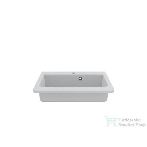 Lunart Anna 59,3x41,7 cm-es beépíthető öntöttmárvány mosdó,matt fehér 5999123002464