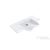 Lunart Agatha 80x45,4 cm-es akadálymentes öntöttmárvány mosdó,matt fehér 5999123003737