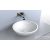Lunart Milan 49,7 cm-es pultra ültethető öntöttmárvány mosdó csaplyuk és túlfolyó nélkül,fényes fehér 5999123004611