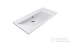 Lunart Selena 100,1x48,1 cm-es beépíthető öntöttmárvány mosdó,matt fehér 5999123004949