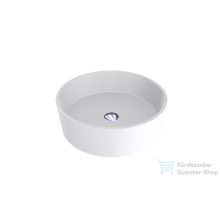   Lunart Julia 47,7 cm-es pultra ültethető öntöttmárvány mosdó csaplyuk és túlfolyó nélkül,matt fehér 5999123005281