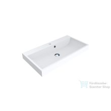   Lunart Atty 800 79,4x41,7 cm-es beépíthető öntöttmárvány mosdó,matt fehér 5999123005724