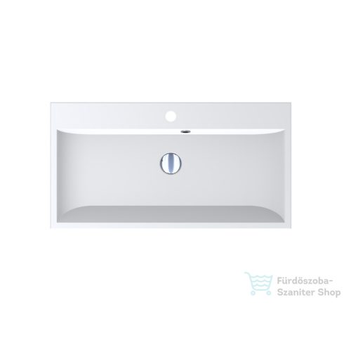 Lunart Atty 800 79,4x41,7 cm-es beépíthető öntöttmárvány mosdó,matt fehér 5999123005724