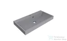 Lunart Atty 800 79,4x41,7 cm-es beépíthető öntöttmárvány mosdó,szürke kvarc 5999123005748