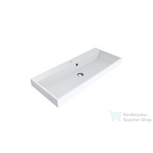   Lunart Atty 1000 99,4x41,8 cm-es beépíthető öntöttmárvány mosdó,matt fehér 5999123005809