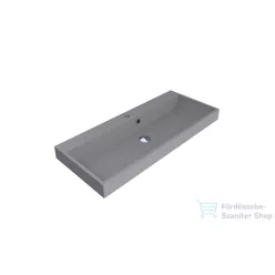   Lunart Atty 1000 99,4x41,8 cm-es beépíthető öntöttmárvány mosdó,szürke kvarc 5999123005823