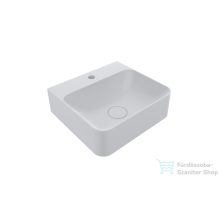   Lunart Bodie 43x39 cm-es öntöttmárvány mosdó túlfolyó nélkül,matt fehér 5999123006004