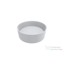   Lunart Ava 45 cm-es pultra ültethető öntöttmárvány mosdó csaplyuk és túlfolyó nélkül,matt fehér 5999123006165